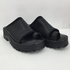 Y2K Prada CAT Chunky Lug Sole Platform Sandal